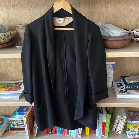 Wilfred black Chevalier blazer black size 4 - Picture 1 of 5